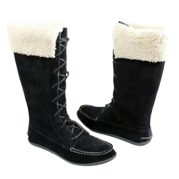 Sperry Topsider Bayshore Lace Up Moccasin Boots Size 9 M NWT - Picture 2 of 11